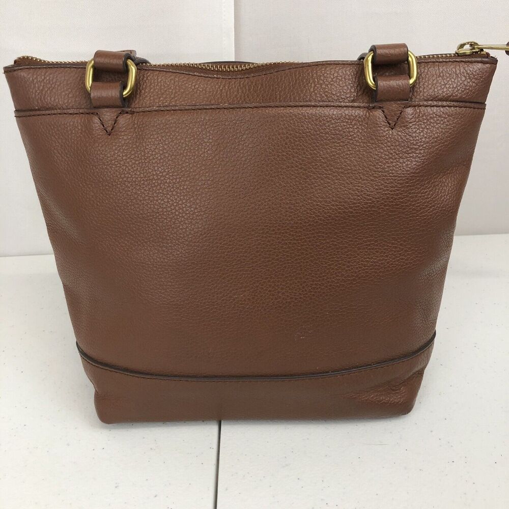 Fossil Diamond Leather Patchwork Purse Shoulder B… - image 4